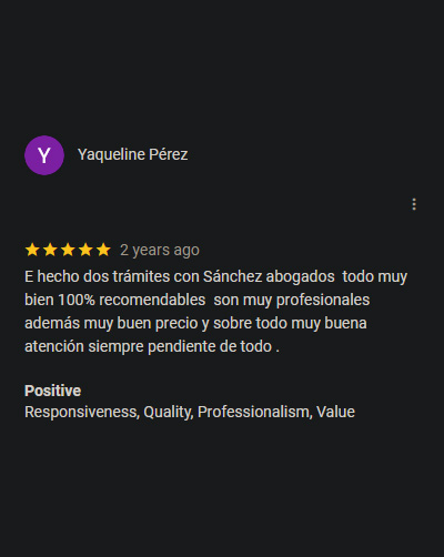 Testimonio cliente 18