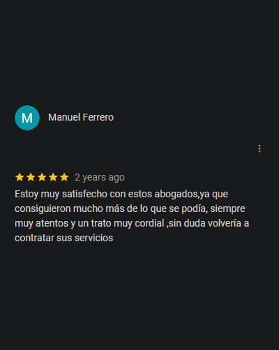 Testimonio cliente 21